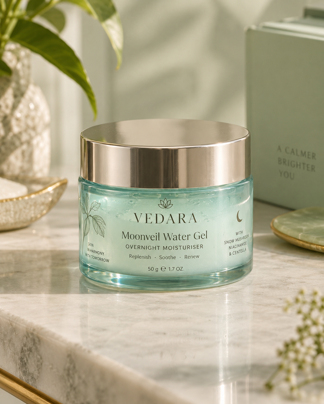 Serums & Moisturisers product photo, generated with MorphAds