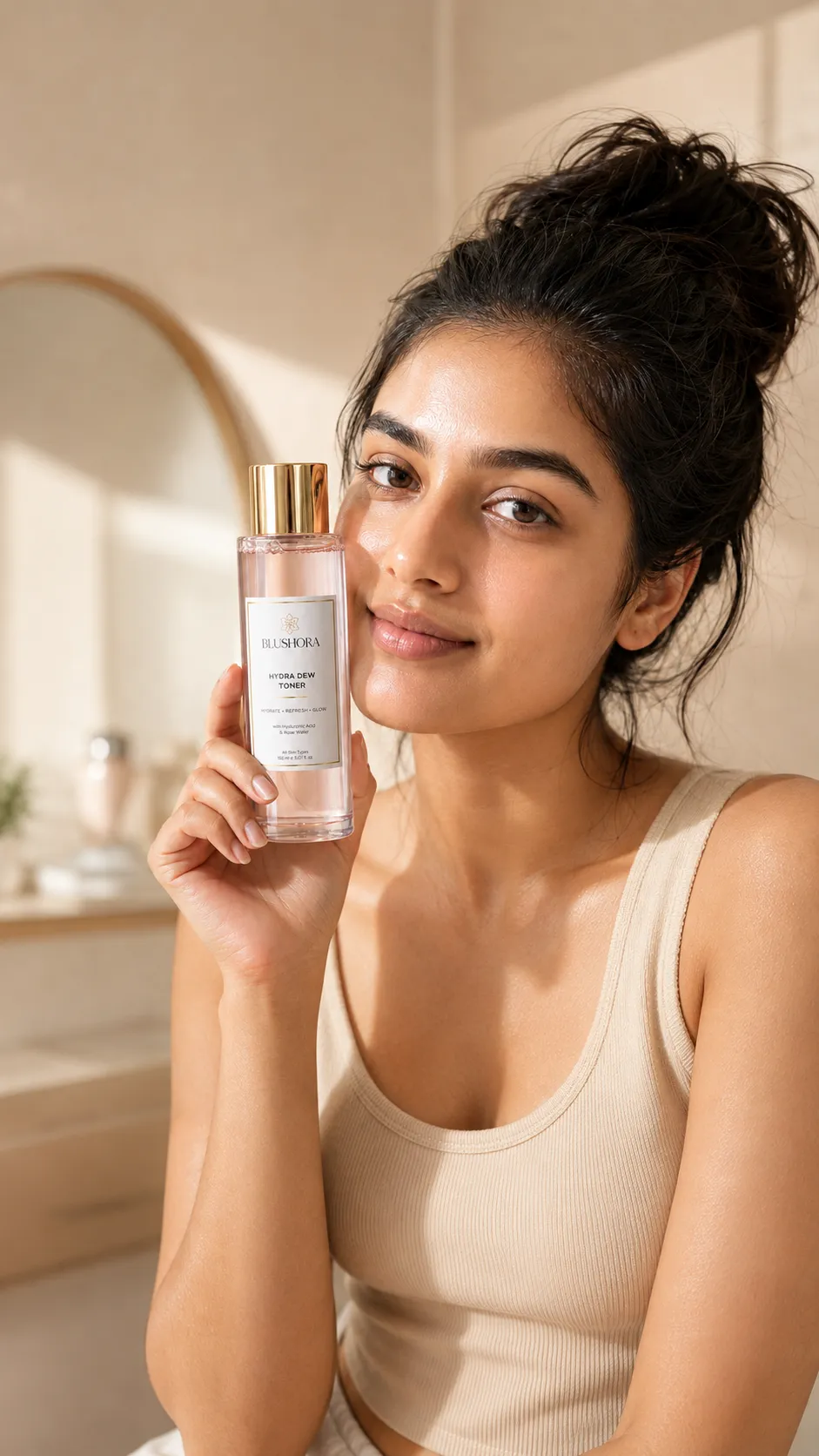Beauty & Skincare ad still generated with MorphAds