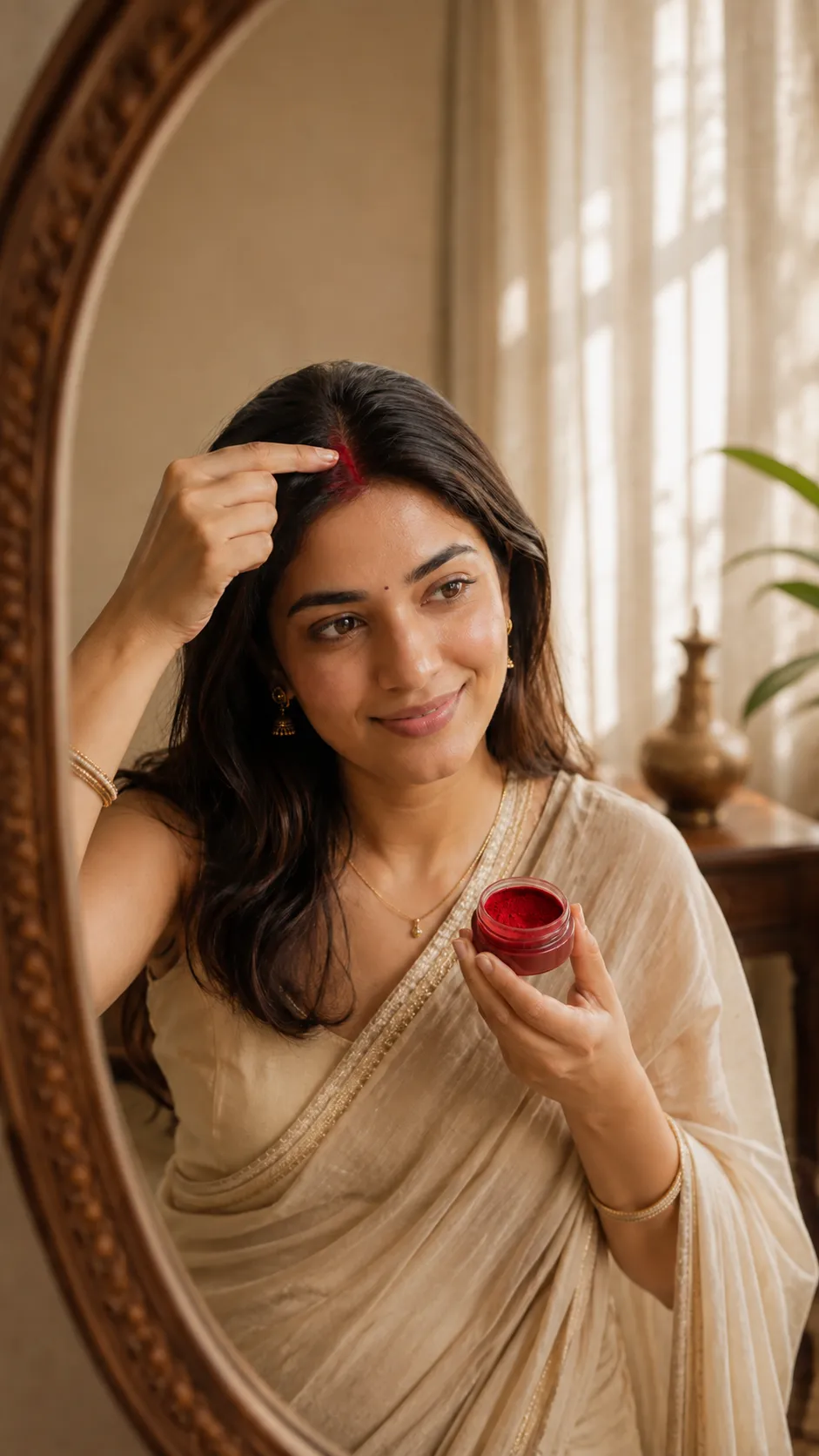 D2C Beauty ad still generated with MorphAds