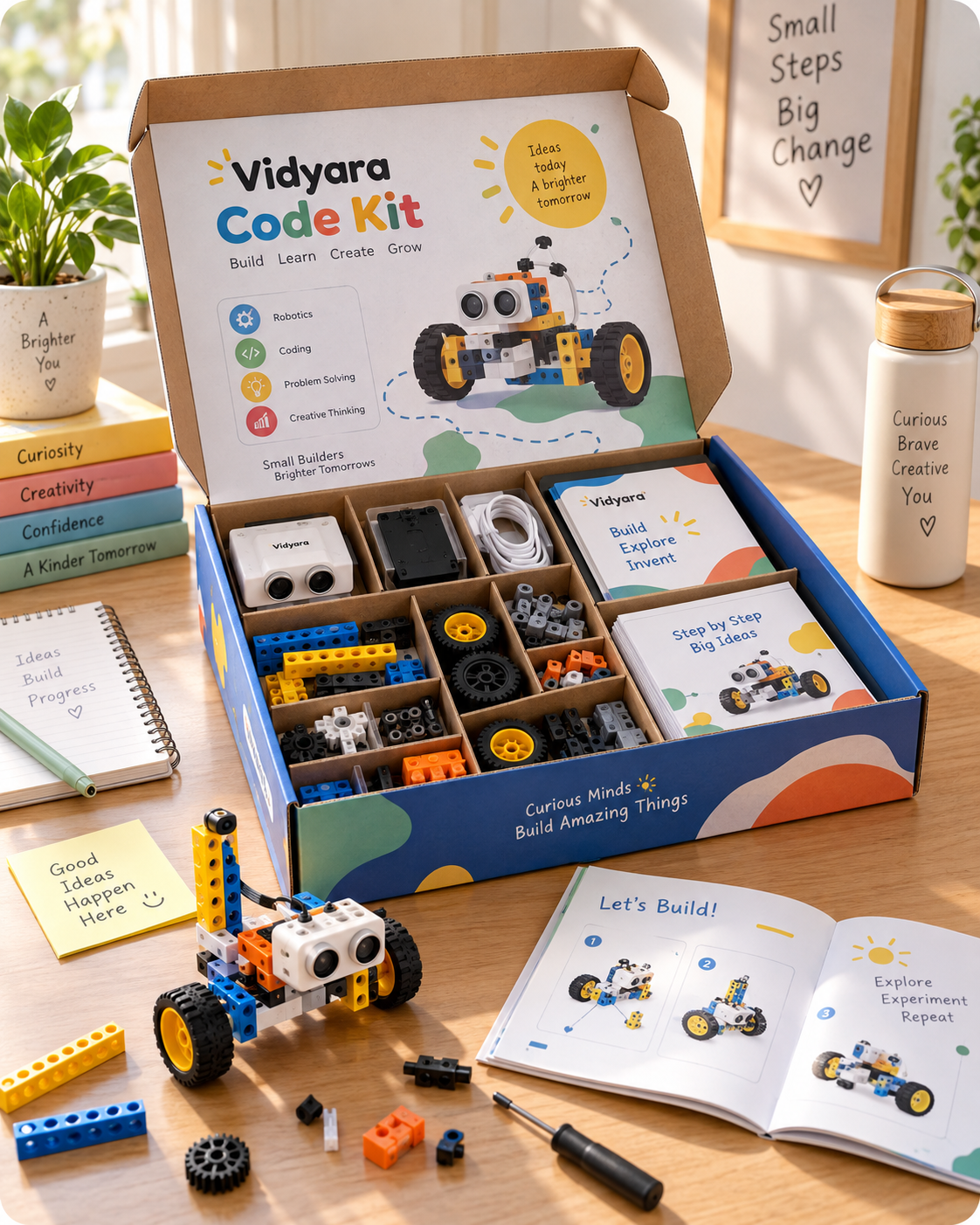 EdTech product photo, generated with MorphAds