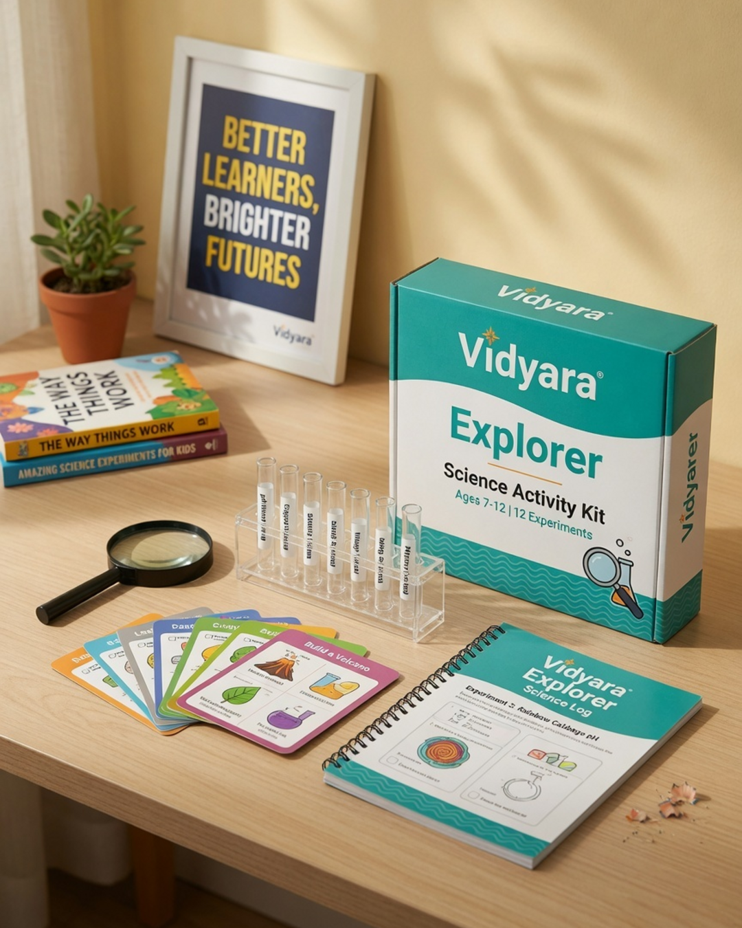 EdTech product photo, generated with MorphAds