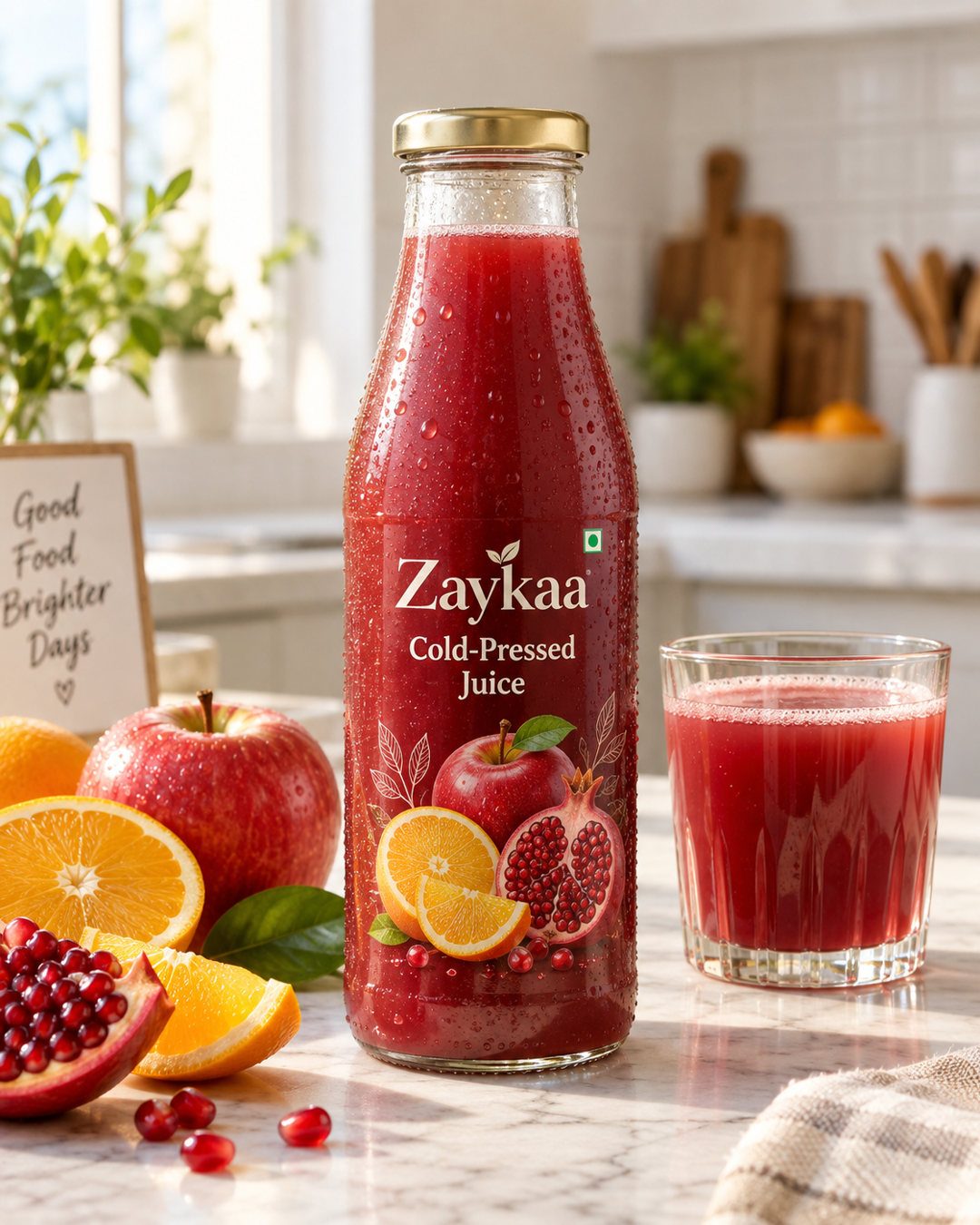 Food & Beverage product photo, generated with MorphAds