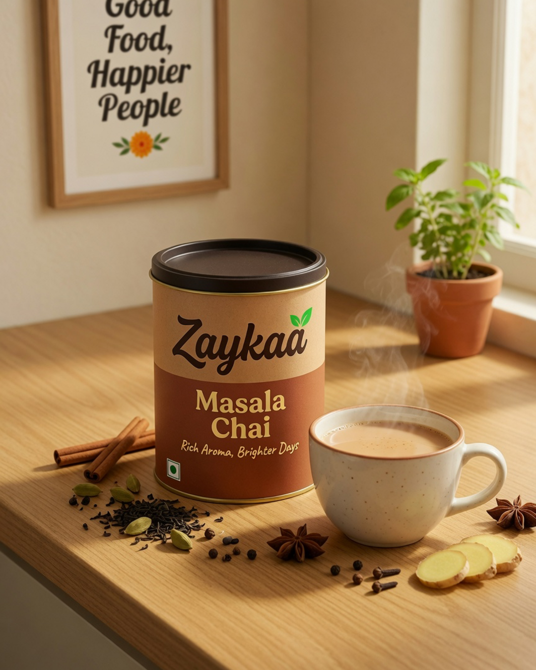 Food & Beverage product photo, generated with MorphAds