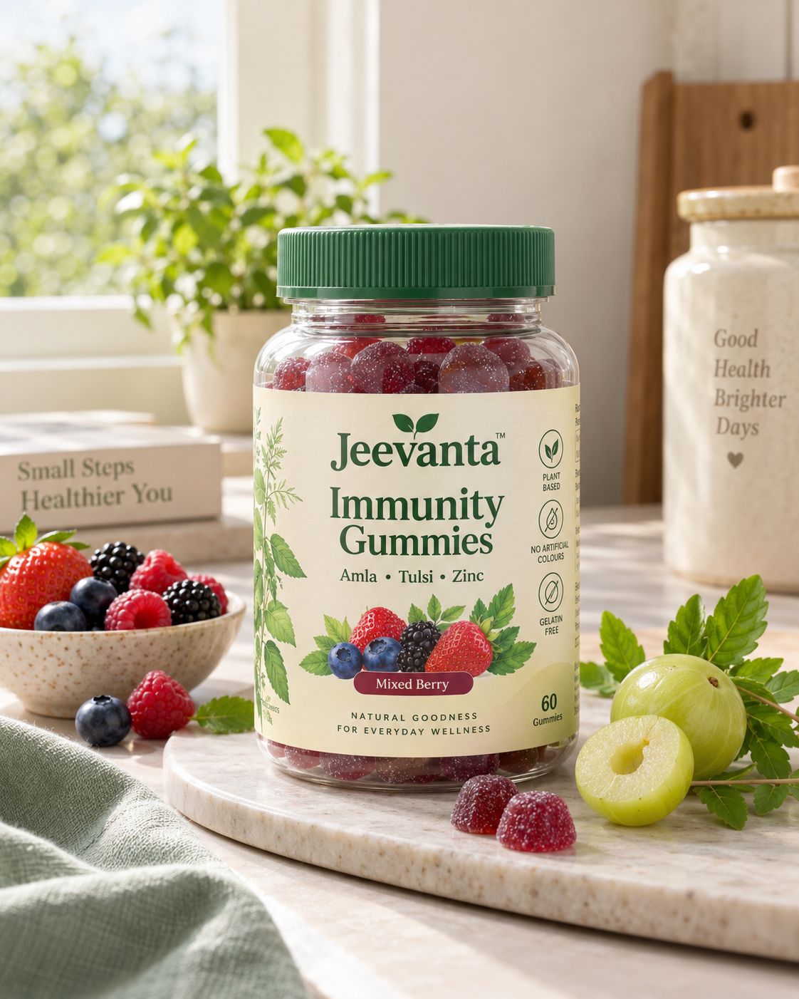 Health & Wellness product photo, generated with MorphAds