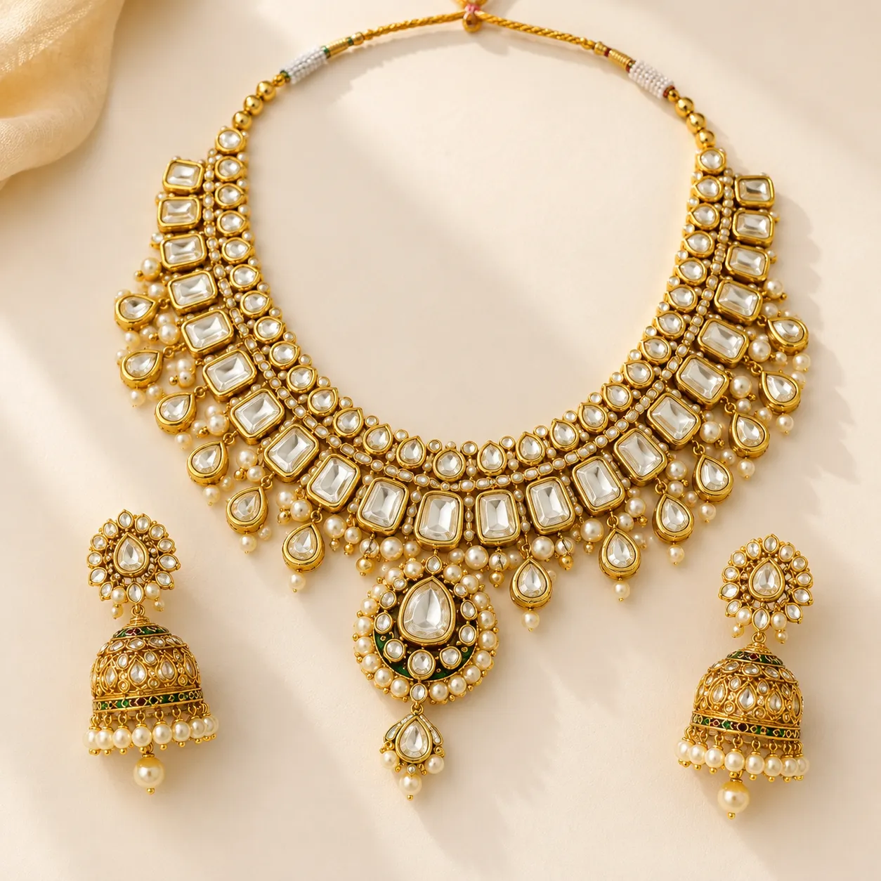 Jewellery product photo, generated with MorphAds