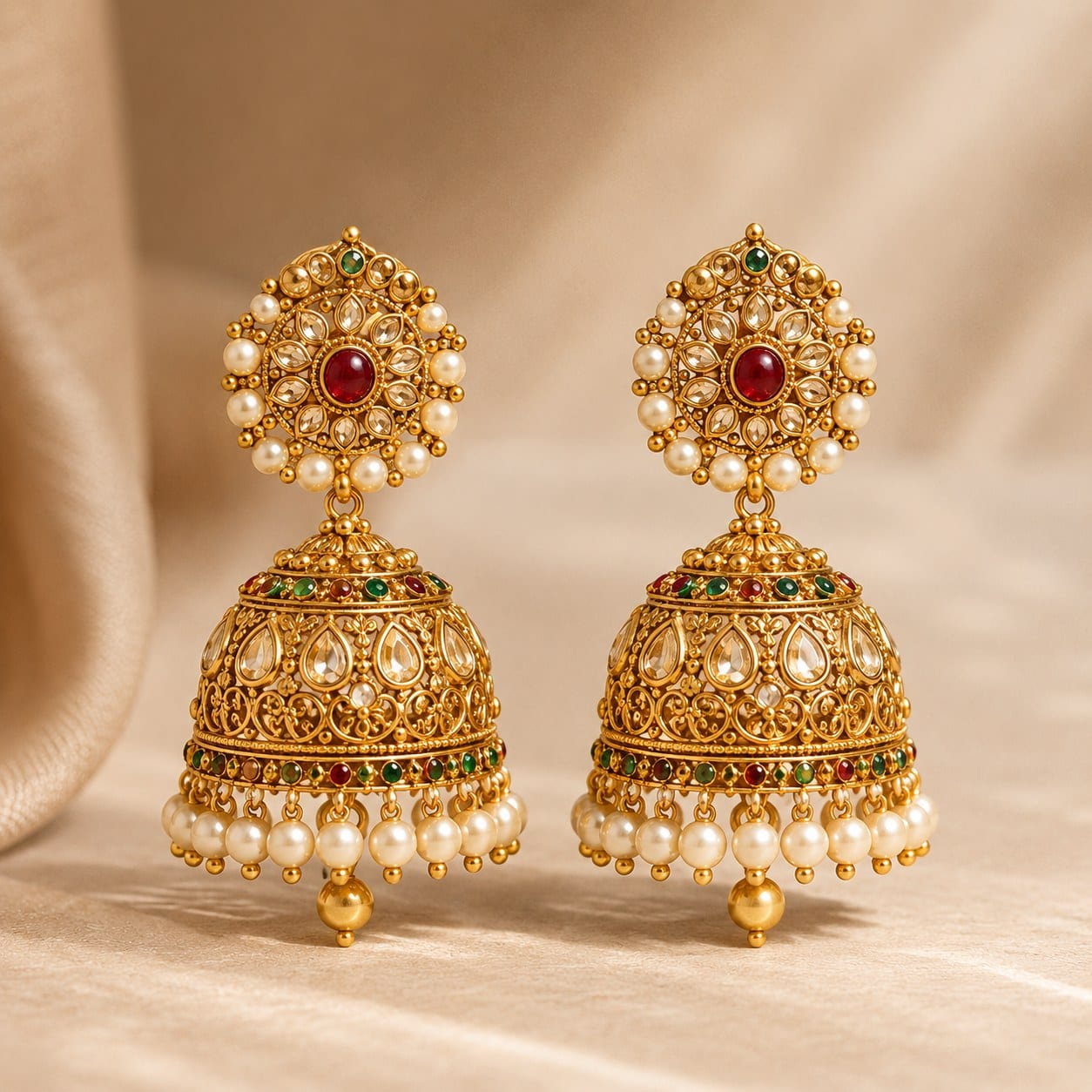 Jewellery product photo, generated with MorphAds