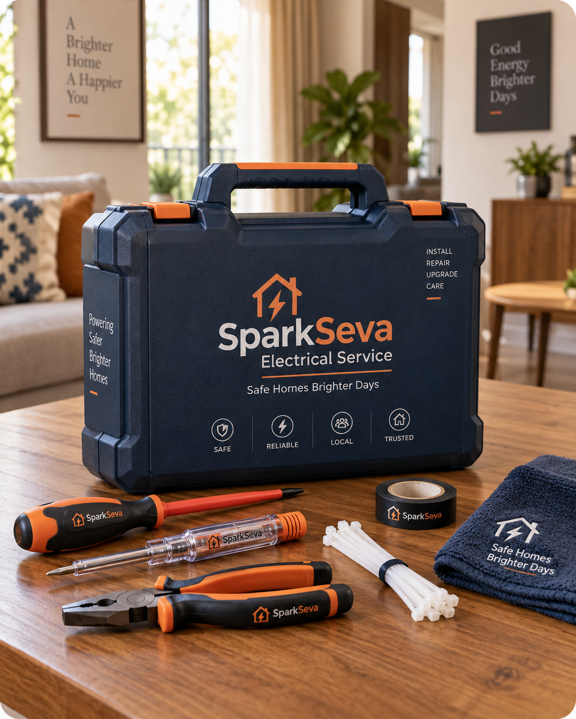 Local Services product photo, generated with MorphAds