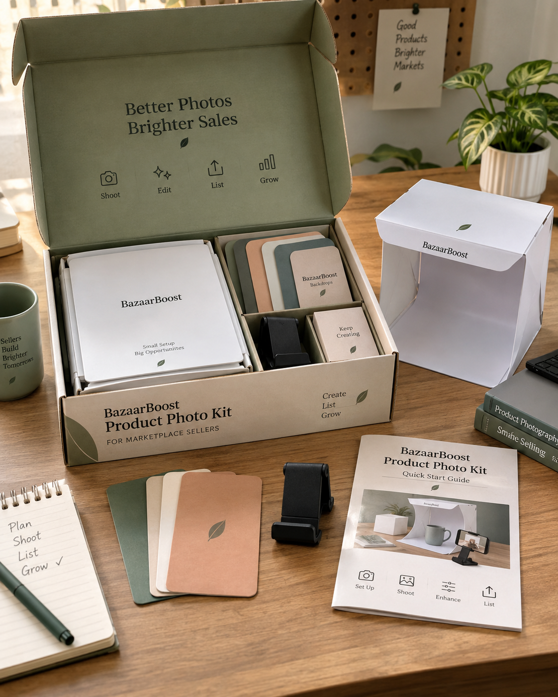 Marketplace Sellers product photo, generated with MorphAds