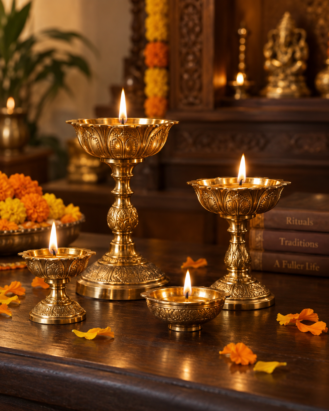 Religion & Puja product photo, generated with MorphAds