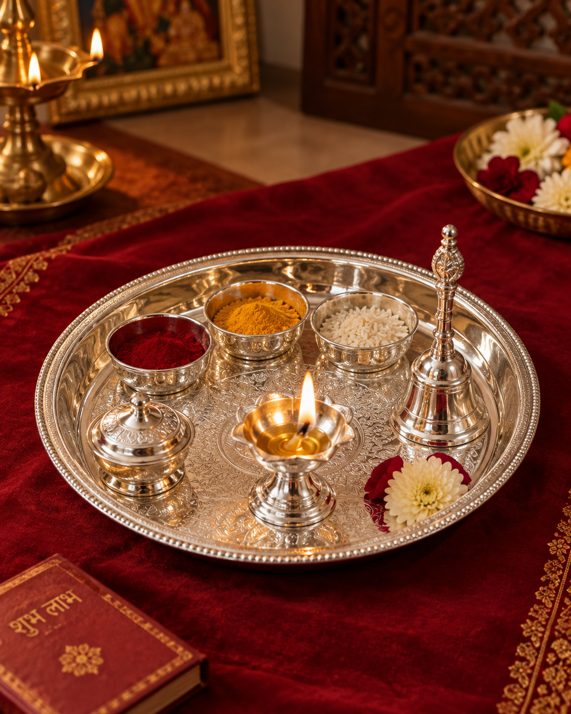 Religion & Puja product photo, generated with MorphAds