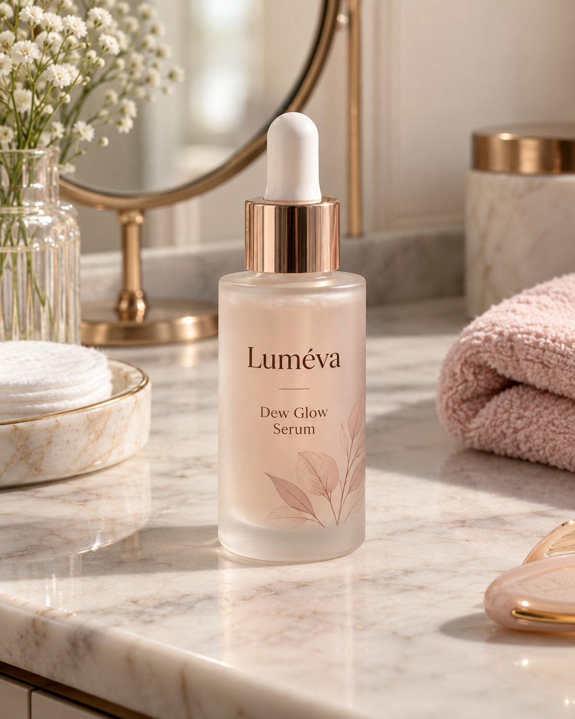 Retail Beauty product photo, generated with MorphAds
