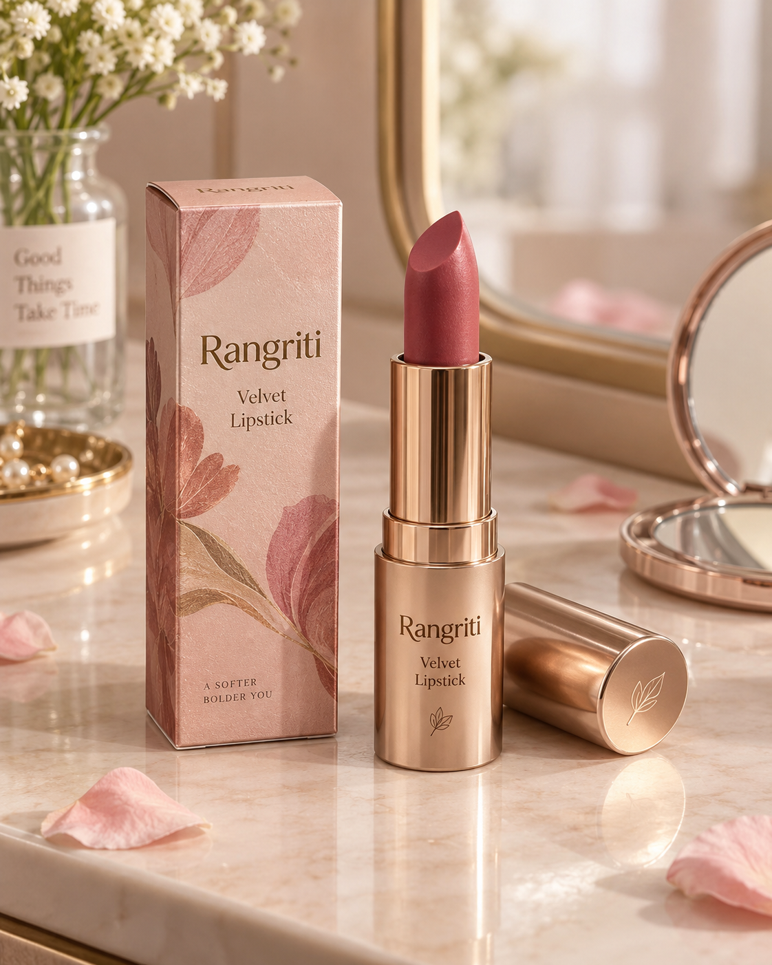 Retail Beauty product photo, generated with MorphAds