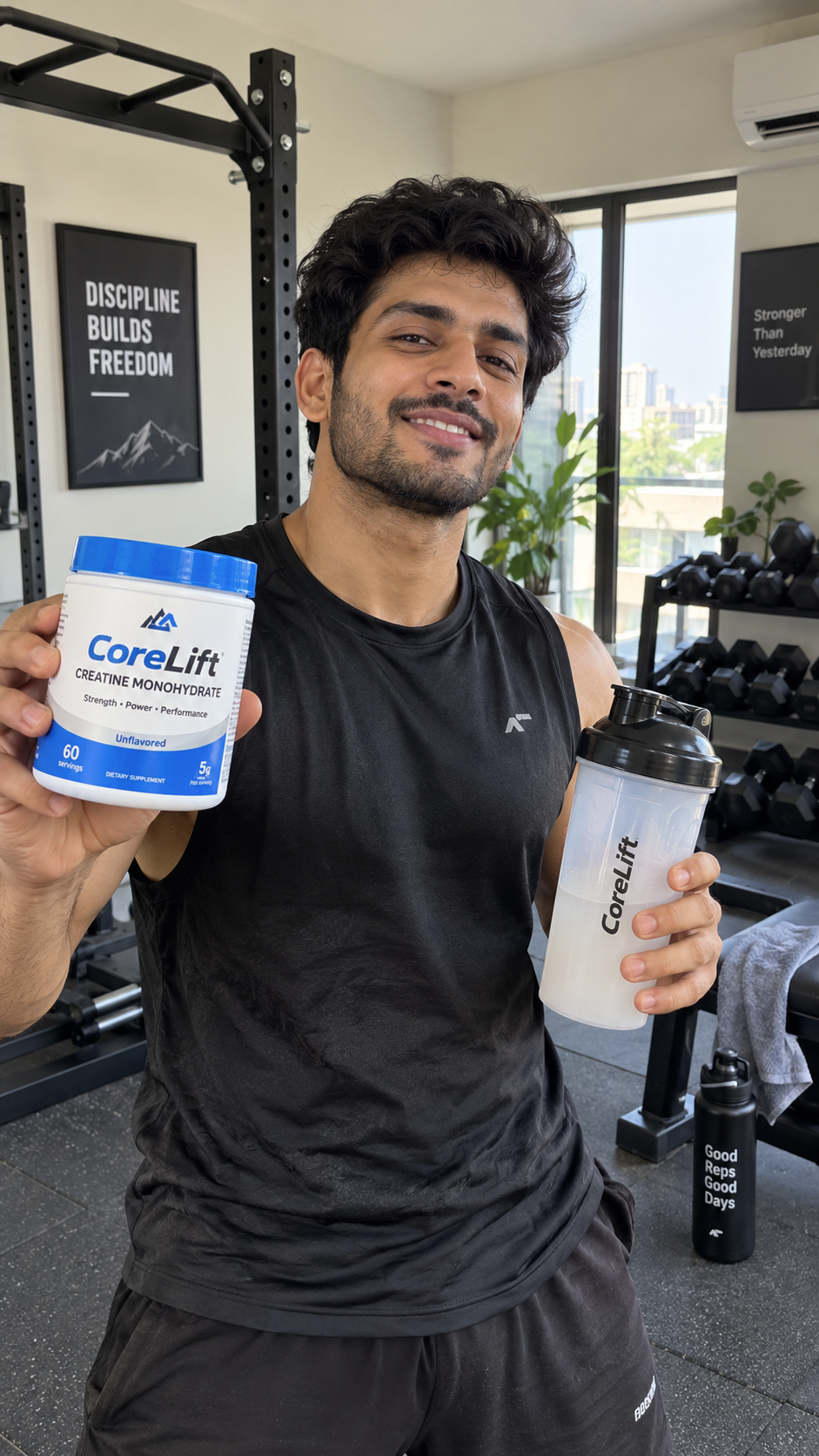 Supplements & Nutrition ad still generated with MorphAds